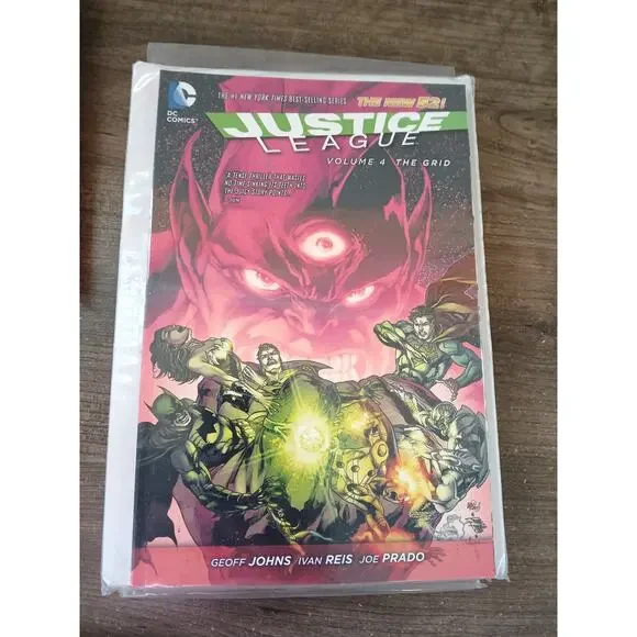 DC Comics Justice League The New 52 Vol. 1-8 Graphic Novels Geoff Johns
